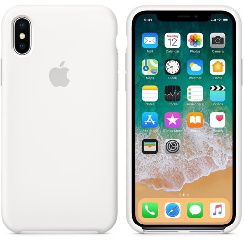 Apple iPhone X Silicone Case MQT22ZM/A White