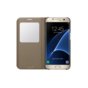 Etui Samsung S View Cover do Galaxy S7 edge Gold EF-CG935PFEGWW