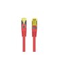Patch cord Lanberg PCF6A-10CU-0100-R S/FTP