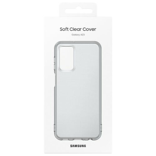 Etui Samsung Soft Clear Cover do Galaxy A23 5G czarne