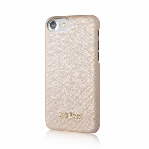 GUESS Etui GUHCP7TBE hardcase iPhone 7 beżowy Saffiano
