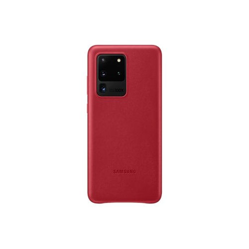 Etui Samsung Leather Cover Red do Galaxy S20 Ultra EF-VG988LREGEU