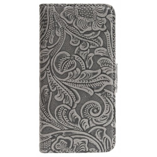 Holdit Etui walletcase iPhone 6/6S szare/różowe