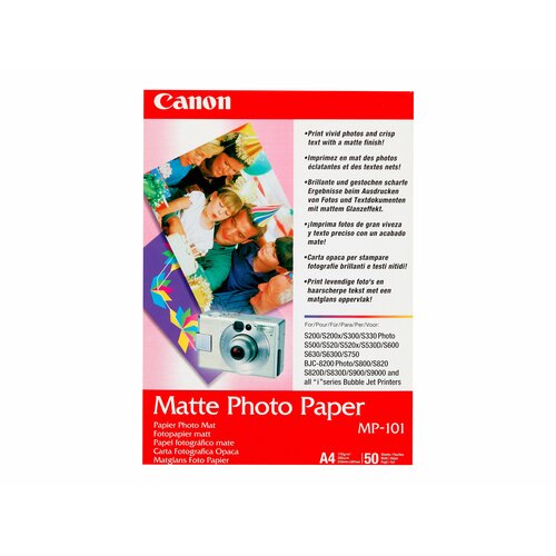 Canon BJ MEDIA MP-101 A4 50 sheets matte
