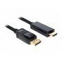 KABEL DISPLAYPORT M->HDMI M 3M GOLD DELOCK