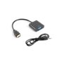 LANBERG Adapter HDMI-A (M) -> VGA (F) + audio na kablu