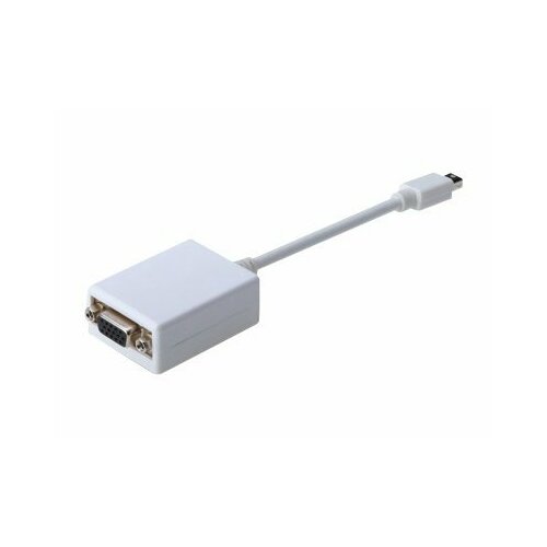 ASSMANN Adapter DisplayPort 1.1a mini DP-HD15, M/F, 0.15m