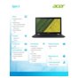 Laptop Acer SP315-51-757C i7-7500U 15,6"TouchFHD IPS 12GB DDR4 1TB HD620 BT Win10 (REPACK) 2Y