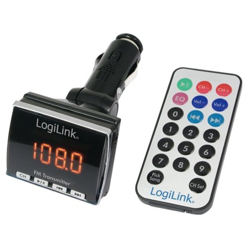 LogiLink Transmiter FM z odtwarzaczem MP3 i zlaczem USB