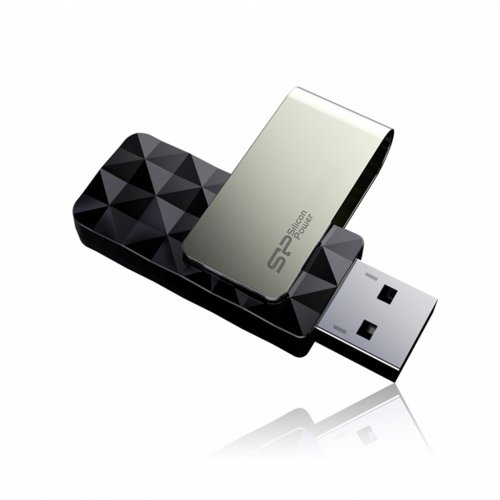 Pendrive Silicon Power 32GB USB 3.0 Blaze B30 Black