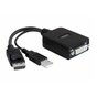 Delock Adapter Displayport(M)+USB(M)->DVI-I(F)(24+5) 23cm