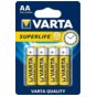 Baterie Varta Superlife, Mignon R6P/AA - 4 szt