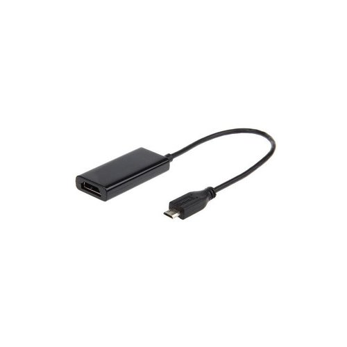 ADAPTER MHL(M)->HDMI(F)+USB MICRO(BF)(5PIN) 16CM GEMBIRD