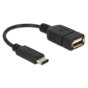 Adapter USB(F) 2.0 - USB type-C (M) Delock