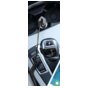 PURO Car Fast Charger - Ładowarka samochodowa Apple 2.4A złącze Lightning MFi (biały)