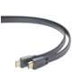 Gembird Kabel HDMI-HDMI v1.4 3D TV High Speed Ethernet  1M płaski (pozłacane końcówki)