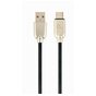 Kabel USB-C Gembird CC-USB2R-AMCM-1M 1m czarny