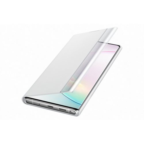 Etui Samsung Clear View Cover White do Galaxy Note 10+ EF-ZN975CWEGWW