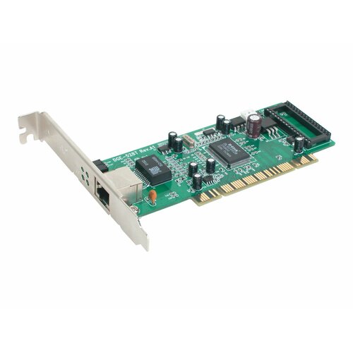 D-Link karta sieciowa Gigabit  1xRJ45 Desktop/Server WOL PCI 32bit BOX DGE-528T