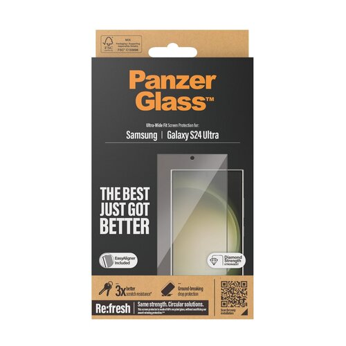 Szkło ochronne PanzerGlass Screen Protector Galaxy S24 Ultra