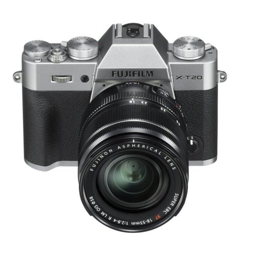 Fujifilm Aparat cyfrowy X-T20 srebrny + XF 18-55mm