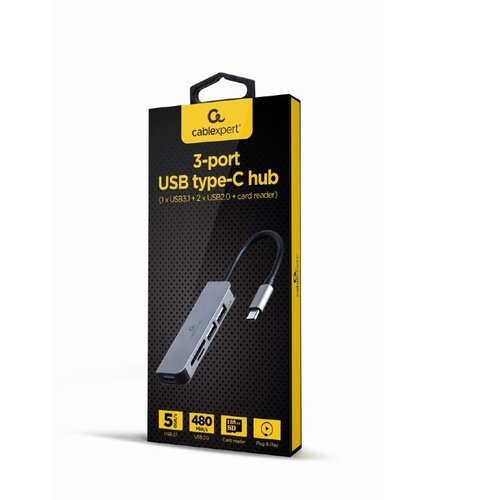 Hub USB Gembird UHB-CM-CRU3P1U2P2-01 USB 3.1