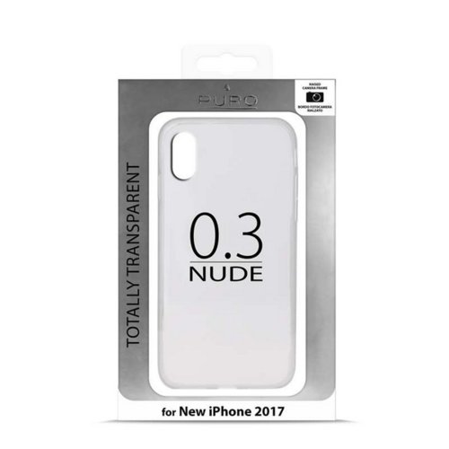 PURO 0.3 Nude - Etui iPhone X (przezroczysty)
