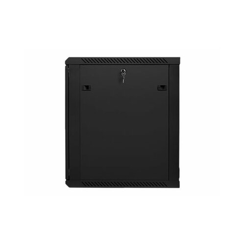 LANBERG Szafa instalacyjna wisząca 19'' 15U 600X600mm czarna (drzwi      szklane)