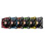 Thermaltake Wentylator - Ring 12 LED RGB 256 color (120mm, LNC, 1500 RPM) BOX