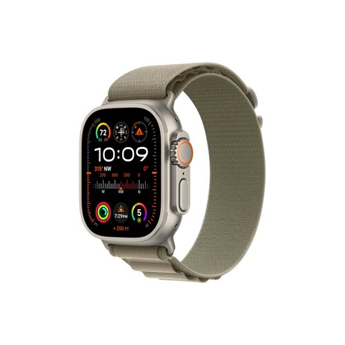 Smartwatch Apple Watch Ultra 2 GPS + Cellular koperta tytanowa 49mm + opaska Alpine moro S
