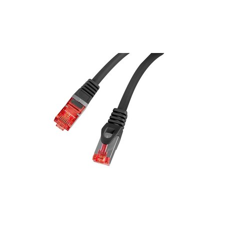 Kabel Patchcord Lanberg PCF6-10CU-0100-BK kat.6 FTP 1m czarny
