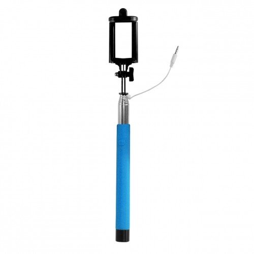 ART Selfie stick przewodowy KS10A -OEM niebieski