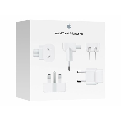 Uniwersalny zasilacz Apple dla podróżujących za granicę Apple World Travel Adapter Kit MD837ZM/A
