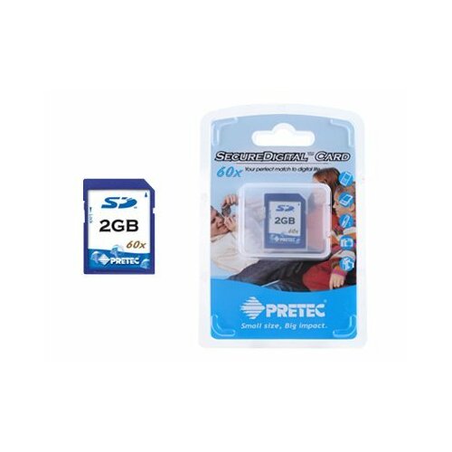 Pretec SD Card 2GB HighSpeed 60x