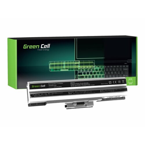 Bateria Green Cell do Sony VGP-BPS13A/S 6 cell 11.1V SREBRNA