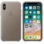 Apple iPhone X Leather Case MQT92ZM/A - Taupe
