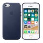 Apple iPhone SE Leather Case Midnight Blue MMHG2ZM/A