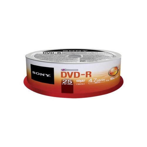 DVD-R Sony 25DMR47SP 4,7GB 16x 25szt. cake