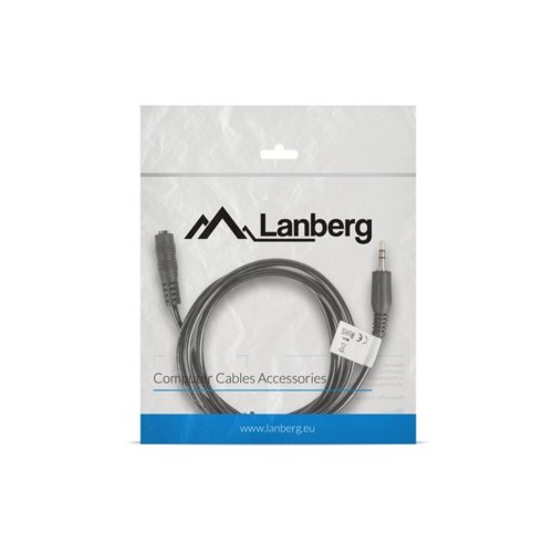 LANBERG Kabel Minijack - Minijack M/F 1.5M