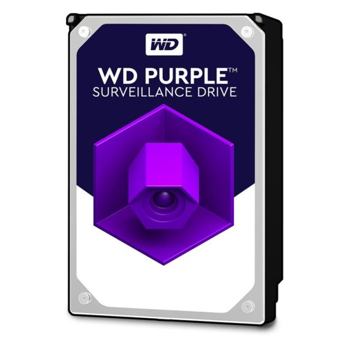 Dysk HDD Western Digital WD100PURZ Purple 10 TB ; 3.5"; SATA III; 256 MB; 7200 obr/min