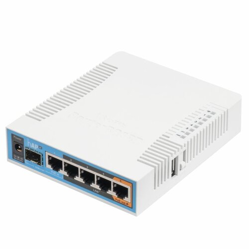 Router MikroTik RB962UiGS-5HacT2HnT 720MHz CPU, 128MB RAM, 5x Gigabit LAN, built-in 2.4Ghz 802.11b/g/n