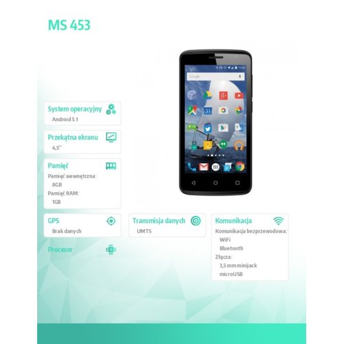 Maxcom MS 453 4,5 IPS GSM/3G