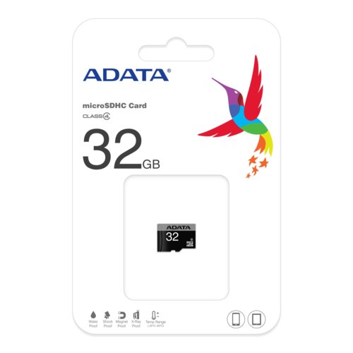 Karta pamięci Adata microSD 32GB Class 4 + Adapter