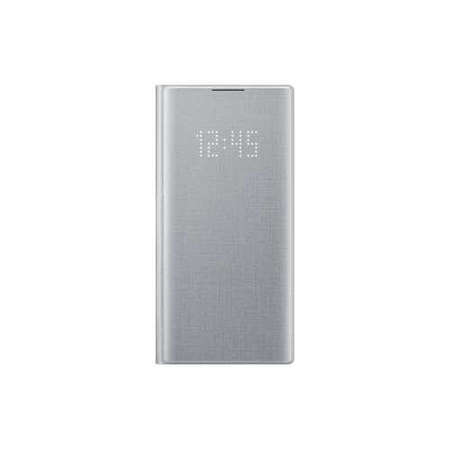 Etui Samsung LED View do Galaxy Note 10 EF-NN970PSEGWW srebrny