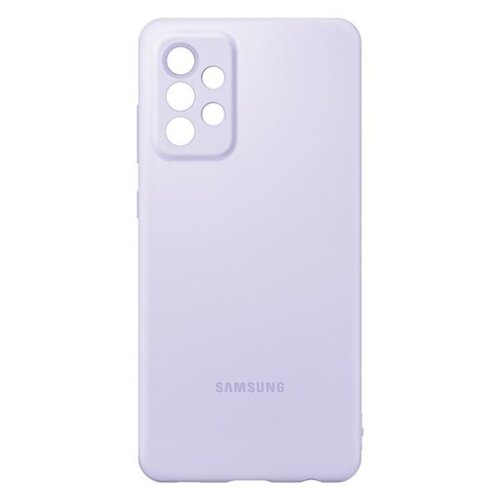 Etui Samsung Silicone Cover do Galaxy A72 Fioletowy