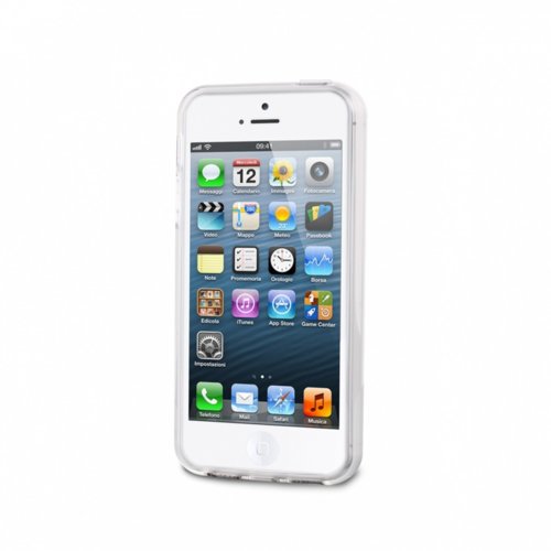 PURO Plasma Cover iPhone 5/5S/SE biały