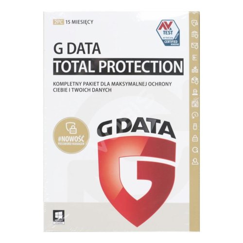 Program atywirusowy G Data Total Protection 2PC 15 miesięcy