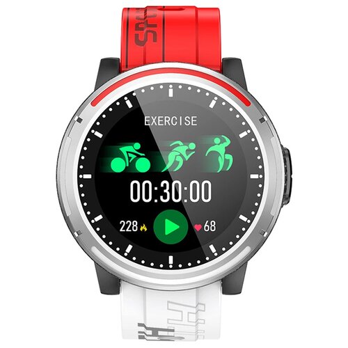 Smartwatch Kumi M1 czerwony