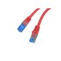 Patch cord Lanberg PCF6A-10CC-0025-R S/FTP