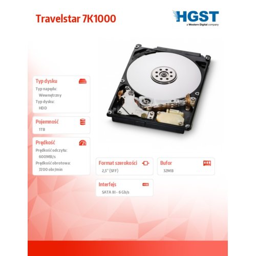 HGST Travelstar 7K1000 0J22423